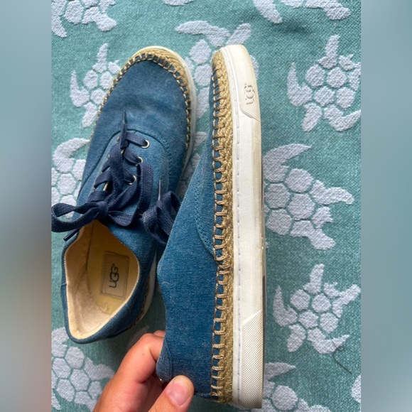 UGG sneakers womens 9.5 blue - Picture 1 of 13